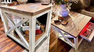 Concealment Side Table / End Table - Make Money Woodworking