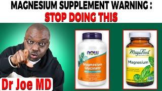 Avoid This Magnesium Supplement Mistake - It's Killing Your Brain