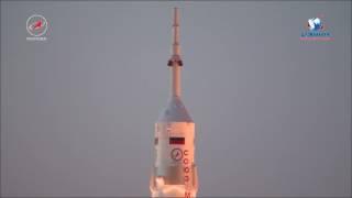 Soyuz-FG MS-05 Launch in HD