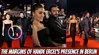 BOMB! The emotional scene that Hande Ercel created on the red carpet of the gala event.