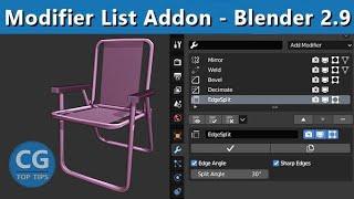 Modifier List Addon for Blender