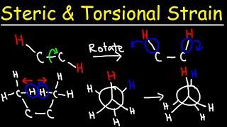 Torsional Strain and Steric Strain