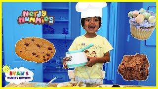 Kids Fun Baking Cookies and Brownie with Ryan's Family Review