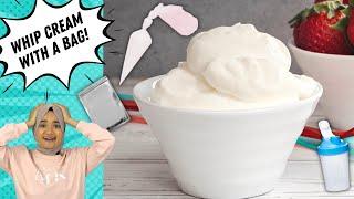 CRAZY ways to WHIP CREAM without an electric mixer or hand whisk!