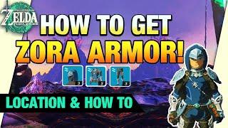 How to get ZORA ARMOR! ZORA ARMOR LOCATION! | Zelda Tears of the Kingdom