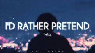 Bryant Barnes - I'd Rather Pretend (Lyrics)