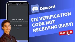 How to Fix Discord Verification Code Not Sending !
