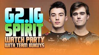 TEAM SPIRIT vs G2.IG - WATCH PARTY WITH GABBI, ARMEL, YOWE, JWL, AND KOKZ