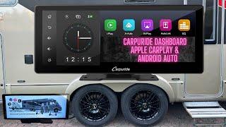 Carpuride Dashboardkonsole – wireless ! Apple Carplay & Android Auto - Screen Mirroring, WhatsApp