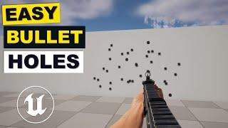 Easy Bullet Holes (Unreal Engine Decal Tutorial)