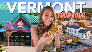 Everything You NEED To Eat in Vermont | Vermont Food Tour