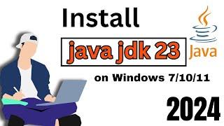 How to Install Java JDK 23 on Windows 7/10/11 | 2024 #java #windows