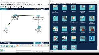 Cómo crear una red inalámbrica con un AccessPoint en Packet Tracer