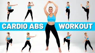 30 Min STANDING ABS CARDIO for Ab Lines, Small Waist & Flat BellyKNEE FRIENDLYNO JUMPING