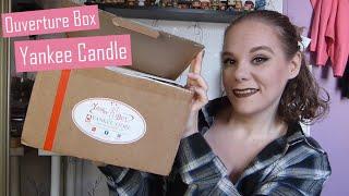 Ouverture de ma box bougie : yankee candle de Septembre !