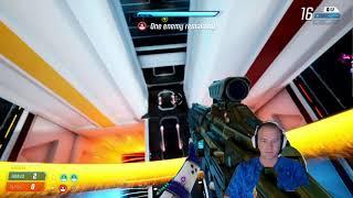 Splitgate 3 piece Showdown Triple portal and pixel walking