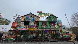 Crazy Outback - Kollmann Walkthrough | Frühjahrsvolksfest Würzburg 2023