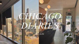 VLOG | solo coffee dates in chicago, cozy days in the city, west loop restaurants, slow living