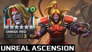 THE UNMATCHED POWER OF ASCENDED OMEGA RED: This Champion Only Gets Better! | Mcoc