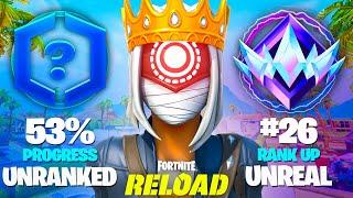 Unranked to UNREAL SOLO RELOAD SPEEDRUN in OG Chapter 2 Fortnite Ranked!