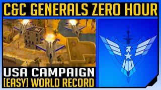 C&C Generals Zero Hour: USA Campaign EASY SPEEDRUN [WR]