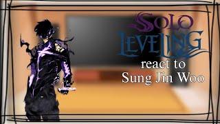 Solo leveling react to Sung Jin Woo Part 2!!