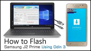 How to flash Samsung j2 prime using Odin 3