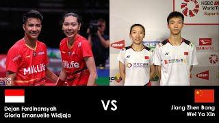 Forum Tiongkok Dejan/ Gloria Kalahkan Unggulan Tiongkok Jiang/ Wei (All England 2024)