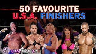 Kim's Top 50 American Wrestling Finishers of All Time (WWE, AEW, WCW...)