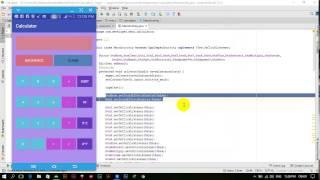 Building a Calculator Using Android Studio Part 4 | Working on BackSpace and Clear Button