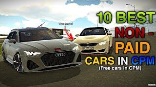 10 BEST NON-Paid Cars To Buy in Car Parking Multiplayer (BMW, Audi, Porsche & more) | Android & iOS