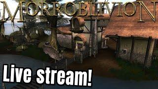 Morrowind but it's Oblivion! (Morroblivion Livestream)