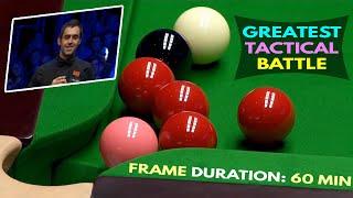 Ronnie O'Sullivan vs Judd Trump  MUST WATCH   Snooker Historical Tactical Battle Ever