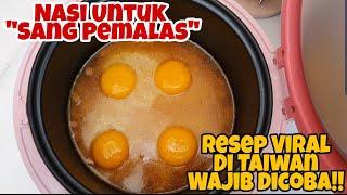 Resep Viral!!! | Steam Rice Egg in Rice Cooker | Nasi Telur Rice Cooker