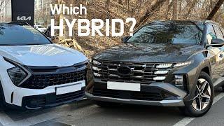 2025 Hyundai Tucson Hybrid Facelift vs 2025 Kia Sportage Hybrid (30th Anniversary Edition) Compared!