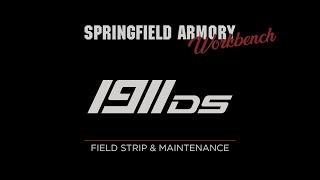 Springfield Armory® 1911DS Prodigy™ How-To Field Strip, Clean, and Reassemble