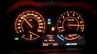 BMW M140i Xdrive MHD Stage2+xHP Stage3+PSS DSC Off 0-200km/h 11sec. Acceleration