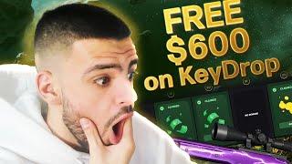 Turning 0$ into 600 on KeyDrop   FREE $600 (KEYDROP PROMO CODE)