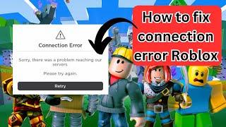 The Real Fix for ROBLOX Connection Problems