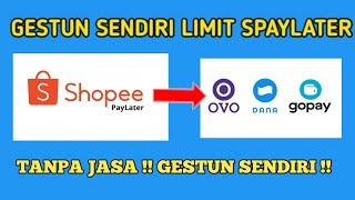 TUTORIAL TERBARU CARA GESTUN SHOPEE PAYLATER SENDIRI | CARA MENCAIRKAN SPAYLATER TERBARU