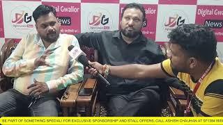 Ashish Chauhan Exclusive Interview for Dandiya & Garba Night 2024 | Digital Gwalior News