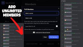 How to pull members into Discord server - Auto invite Discord members