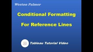 Reference Line Conditional Formatting