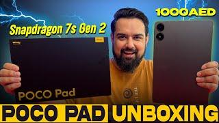 Poco Pad Tablet Unboxing & First Impression || Snapdragon 7s Gen 2