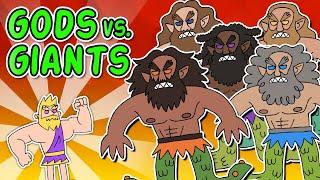 Greek Gods vs. Giants - Greek Mythology Explained