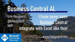 I have never seen Business Central integrate with Excel like this!