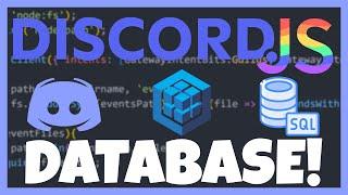 DATABASE Setup! Sequelize & SQLite3 Tutorial | discord.js v14 (2023) | Code Your Own Discord Bot