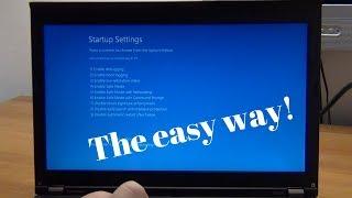 How to enter Windows 10 Safe Mode - The easy way!