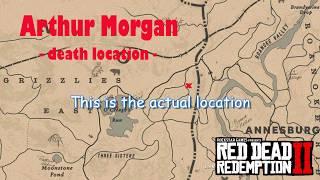 Arthur Morgan Death Location - RED DEAD REDEMPTION 2