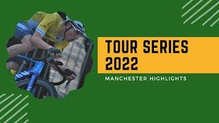 Manchester Tour Series 2022 Men's Race action